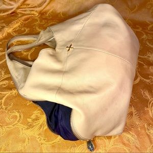 Pour la Victoire Bone Leather Expandable Hobo